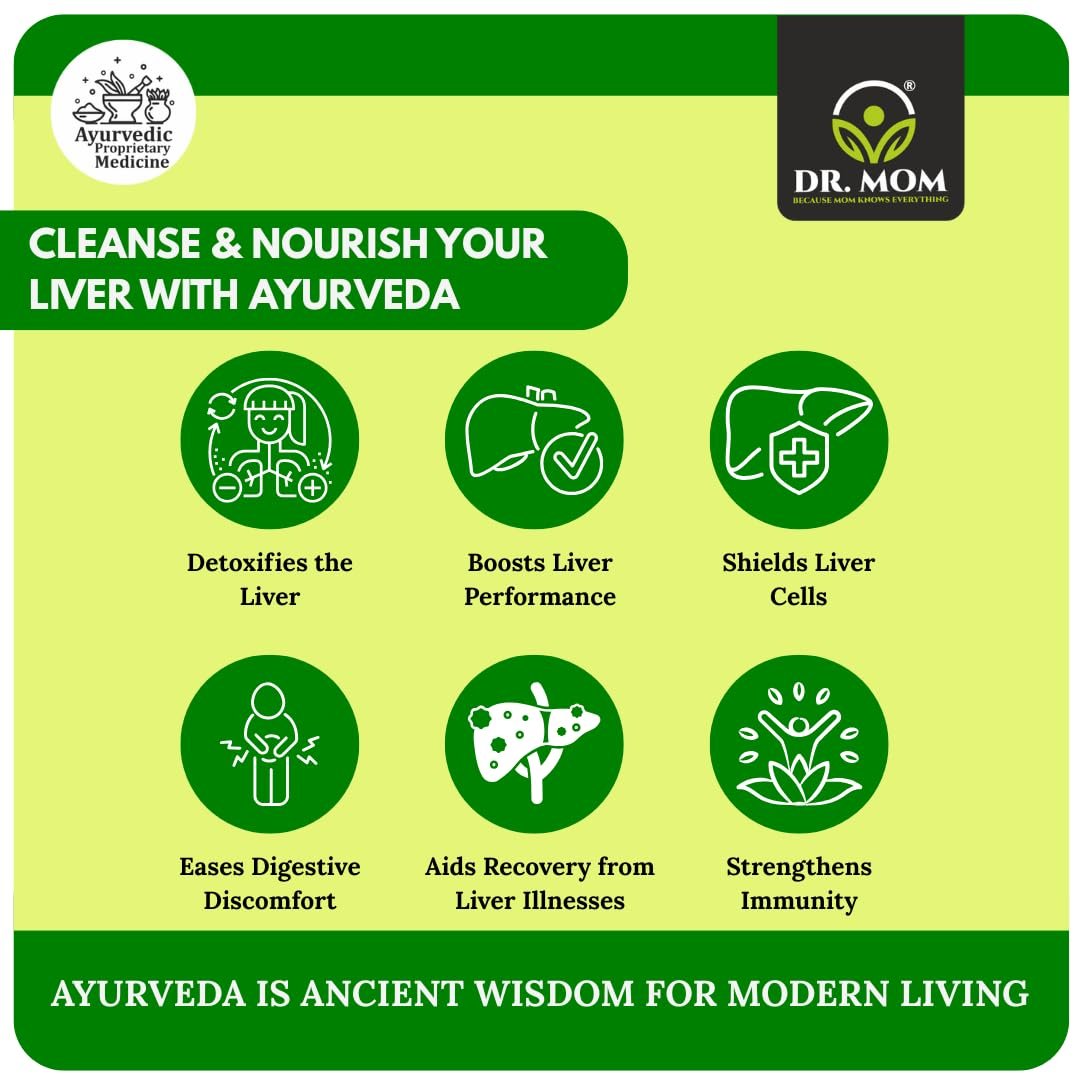 LivroMom DS Tablets | Best Ayurvedic Tablets for Liver Health 60 Tab. image 2