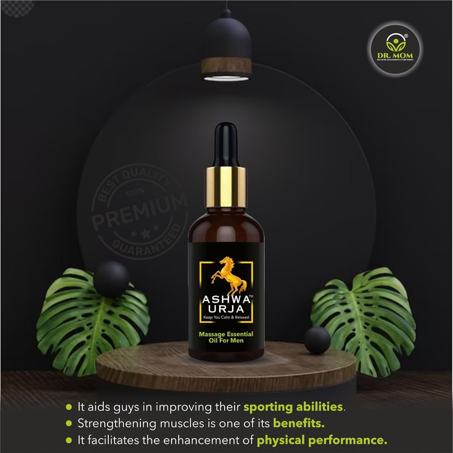 Ashwati Gold Tablet 3x10 Strip + Ashwa Urja Oil 15ml – Premium Ayurvedic Combo Pack image 2