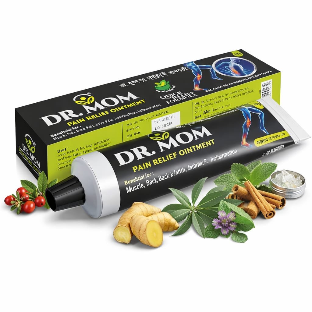 Dr. Mom Pain Relief Ointment 30g | Powerful Ayurvedic Relief for Arthritis & Body Pain