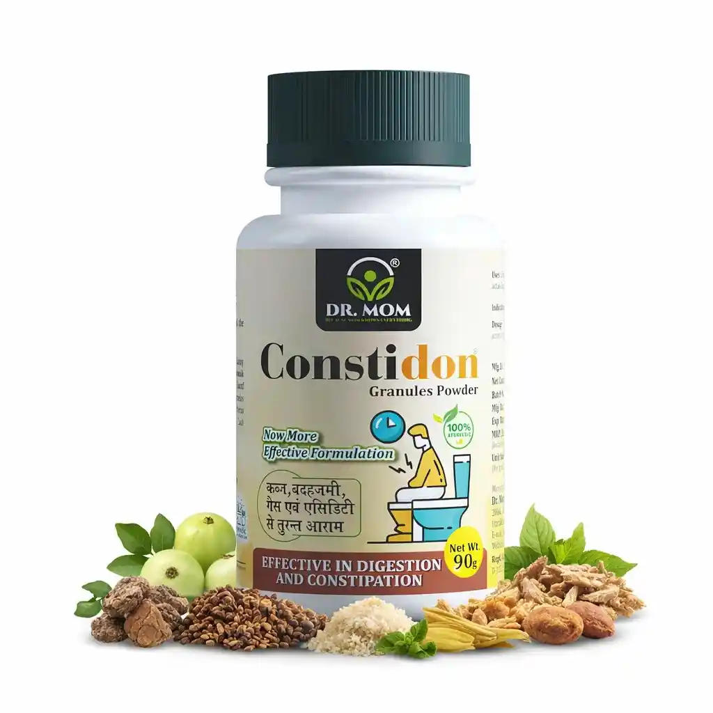Constidon Granules | Ayurvedic Churna for Constipation | Gut Health - 90g.