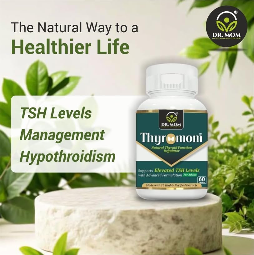 Thyromom Ayurvedic Medicine for Thyroid  1x60 Tablet image 3