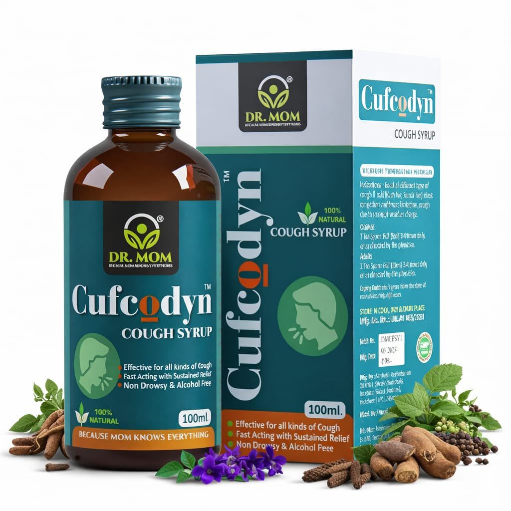 Cufcodyn Syrup – Best Ayurvedic Remedy for Dry, Cold & Throat Irritation