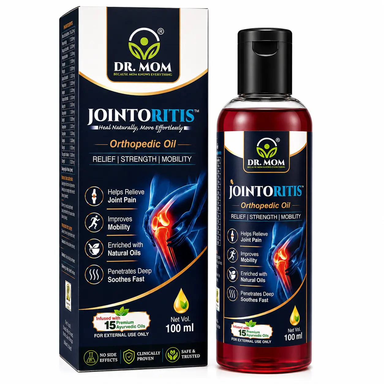 Jointoritis Oil | Best Ayurvedic Oil for Joint Pain and Arthritis Relief 100 ml image 1