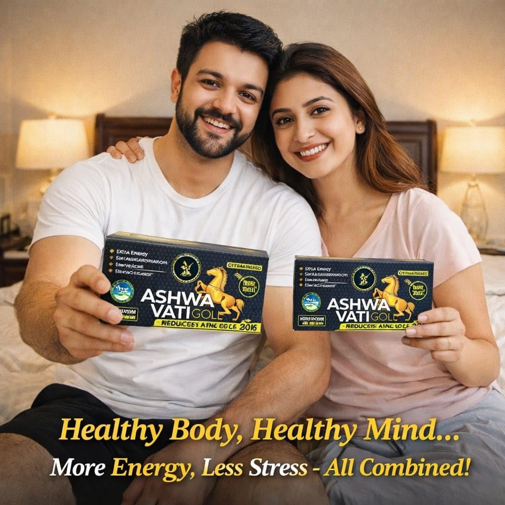 Ashwa Vati Gold Tablets For Men - Extra Energy 3x10Tabs image 2