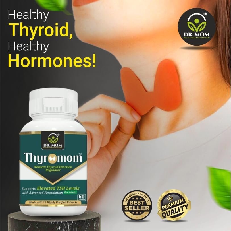Thyromom Ayurvedic Medicine for Thyroid  1x60 Tablet image 4