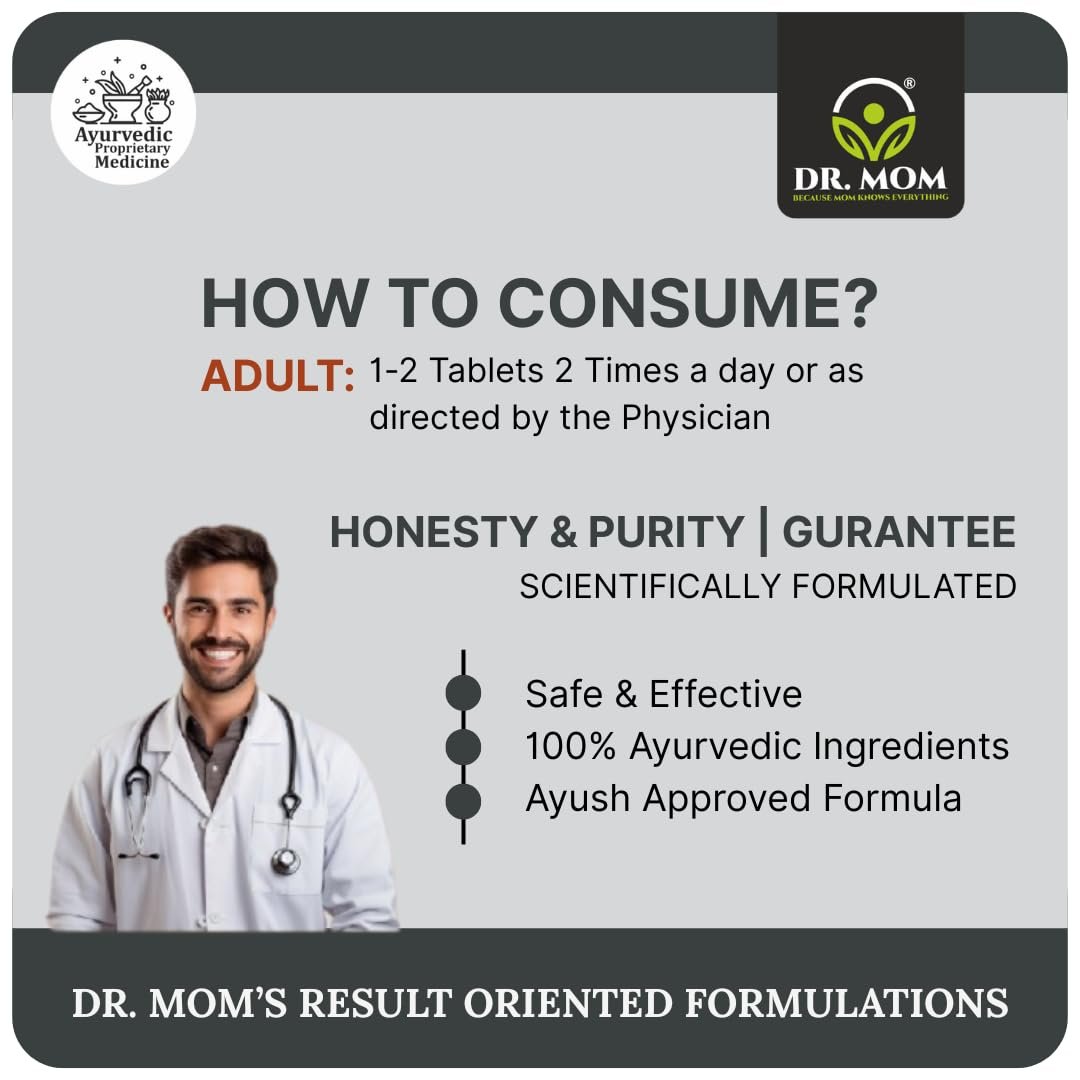 Ashwa Vati Regular Tablets For Stamina Stress and Anxiety - 60 Tabs. image 3