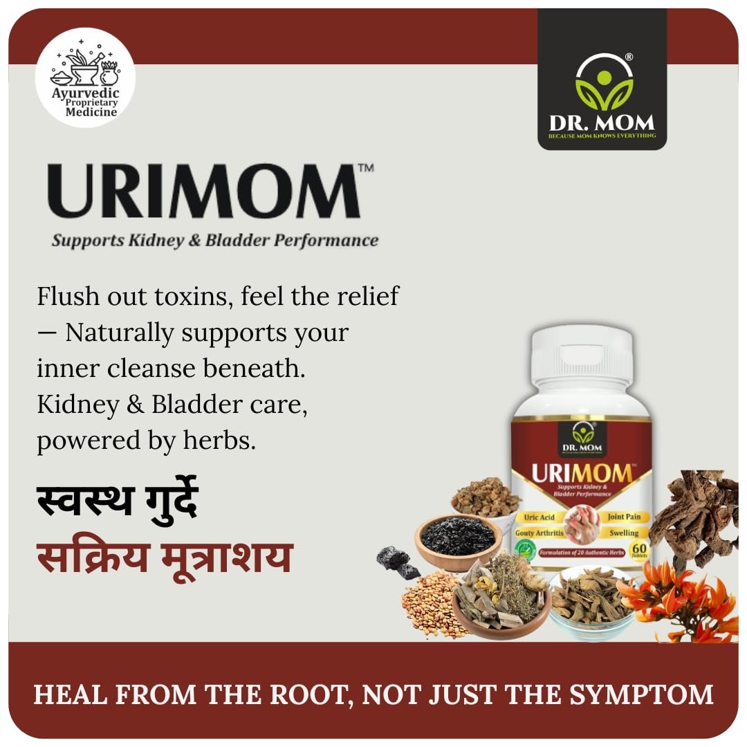 Urimom — The Best Ayurvedic Capsule for Uric Acid - 60 Cap. image 5
