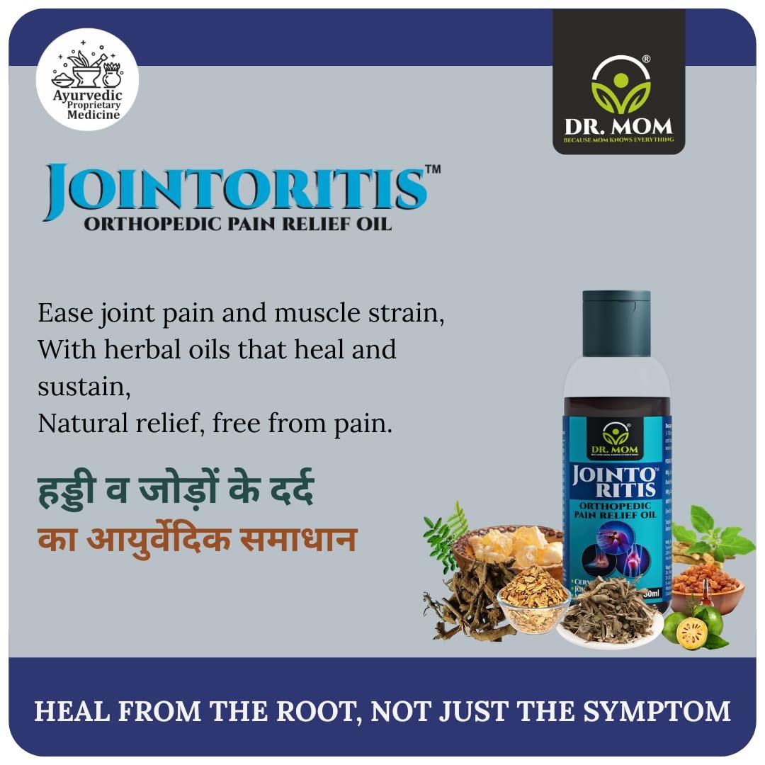 Jointoritis Oil | Best Ayurvedic Oil for Joint Pain and Arthritis Relief 60 ml image 6