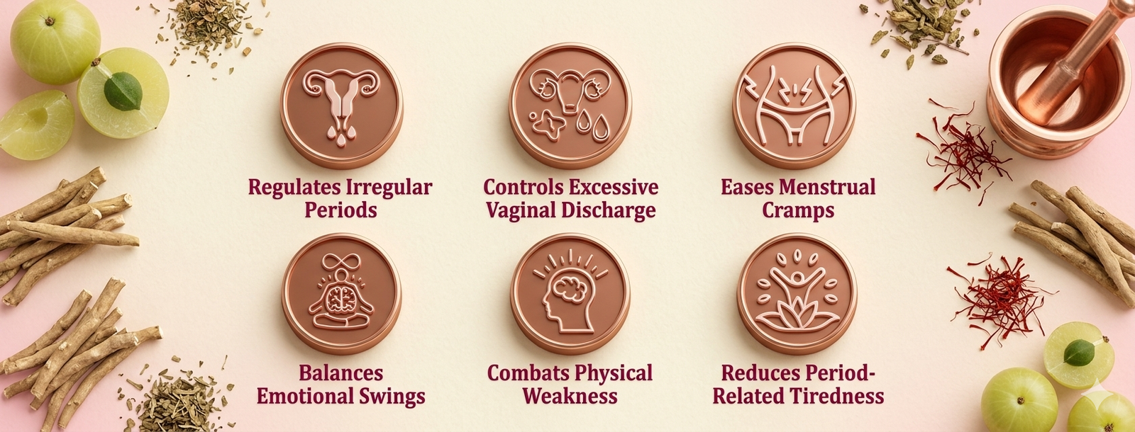 5Days Mom Advance Forte Syrup For Period Pain, White Discharge, Mood Swing & Cramps features