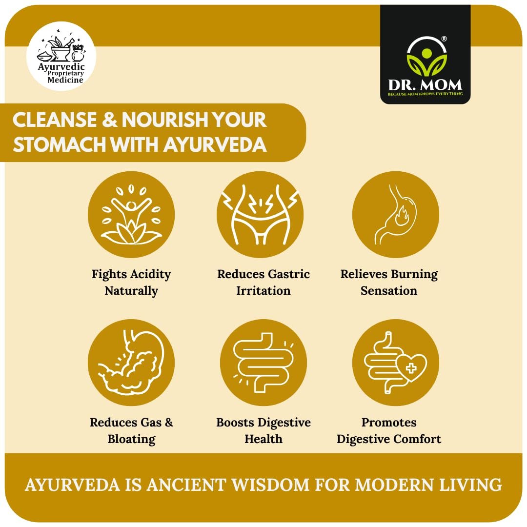 Acidogas Syrup For Diabetics | Ayurvedic Sugarfree Syrup For Gas and Acidity - 200ml. image 2