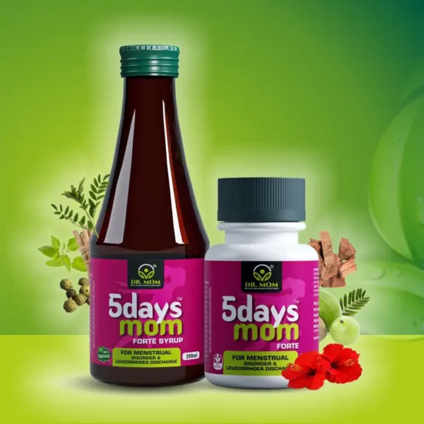 5 Days Mom Forte Combo Pack (Syrup + Tablets)